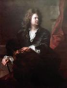 Hyacinthe Rigaud Martin van den Bogaert oil on canvas